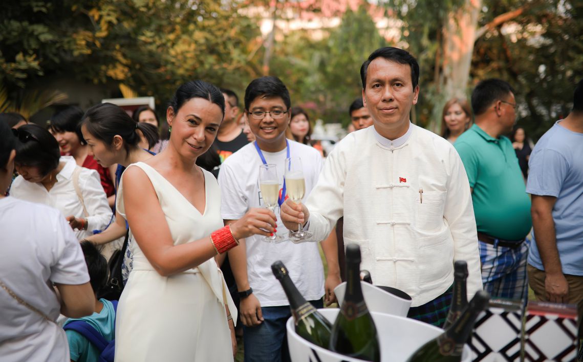 tempat wisata di yangon myanmar Myanmar che successo per l Italian Food Festival