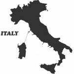 Concept map of Italy