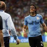 cavani desolado