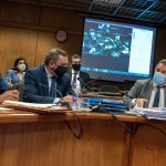 El ministro de Salud Pública, Daniel Salinas, compareció hoy ante la Comisión de Salud del Senado convocado por el Frente Amplio.. Foto: Ricardo Antúnez / adhocFOTOS