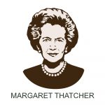 silhouette Margaret Thatcher