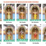 Ten avataras of Lord Vishnu