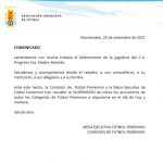 COMUNICADO DE L AUF-MELANI