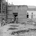 In the garden of the Reich Chancellery, Berlin, 1945.