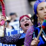 Pro-Mapuche protest in Chile