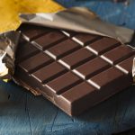 Organic Dark Chocolate Candy Bar cioccolato depositphotos